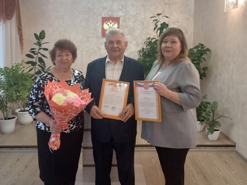 Супруги из забайкальского города Хилка отпраздновали золотую свадьбу